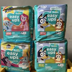 Pampers Easy Up 4pks