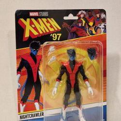 ML'S X-Men '97 Retro Carded Nightcrawler Action Figure 