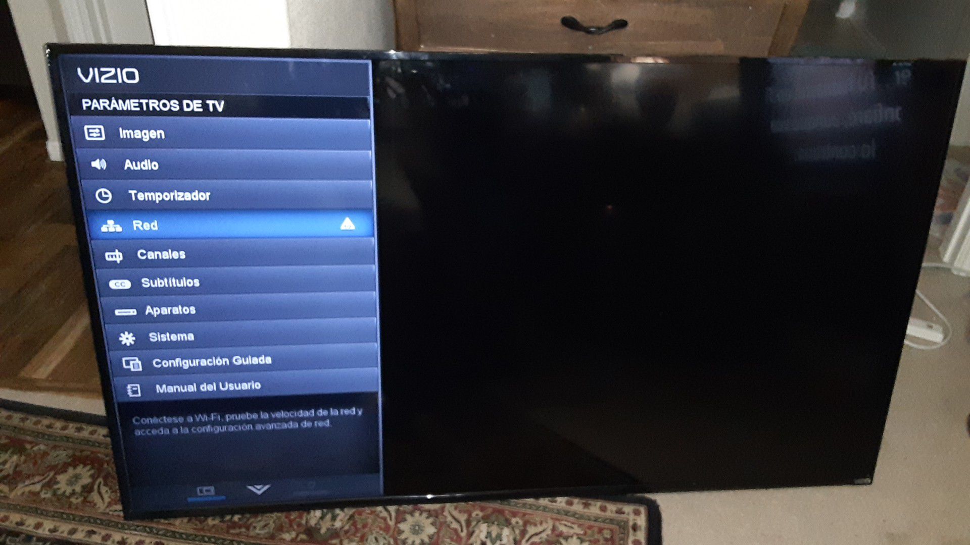 Vizio Smart tv 65 inch comes with powercord and original tv remote