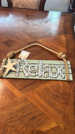 Wall decor sign