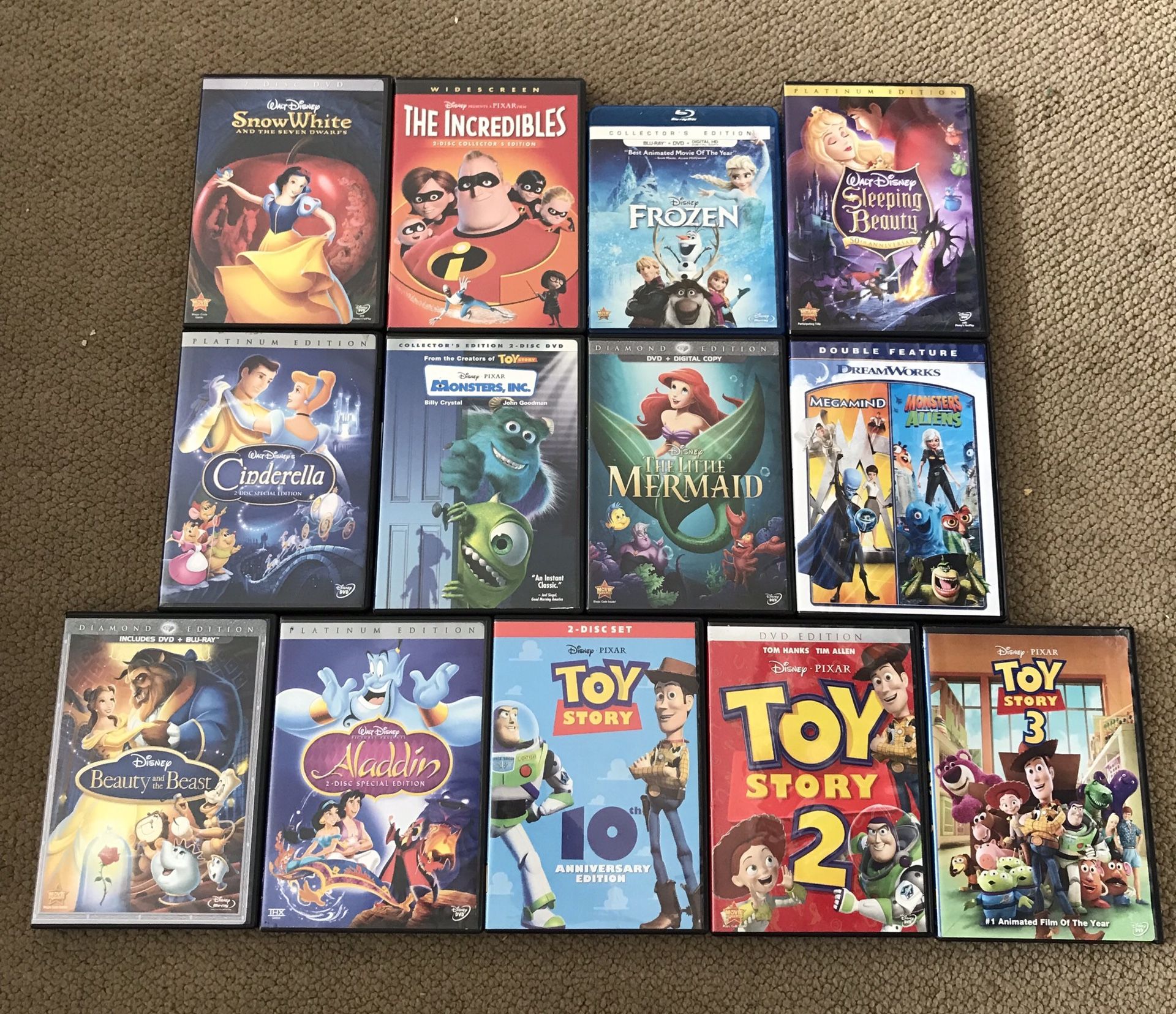 Lot 13 Disney children’s movies