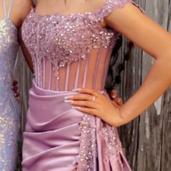 Mauve Formal Dress