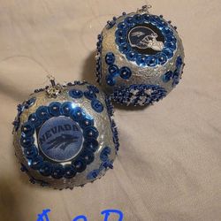 Sequin Hand Made  Ornaments