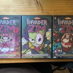invader ZiM DVDs