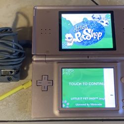 Nintendo DS Lite w/ charger for parts