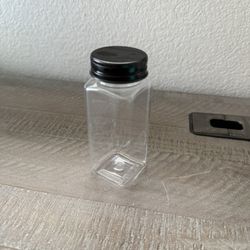 Spice Bottles With Labels