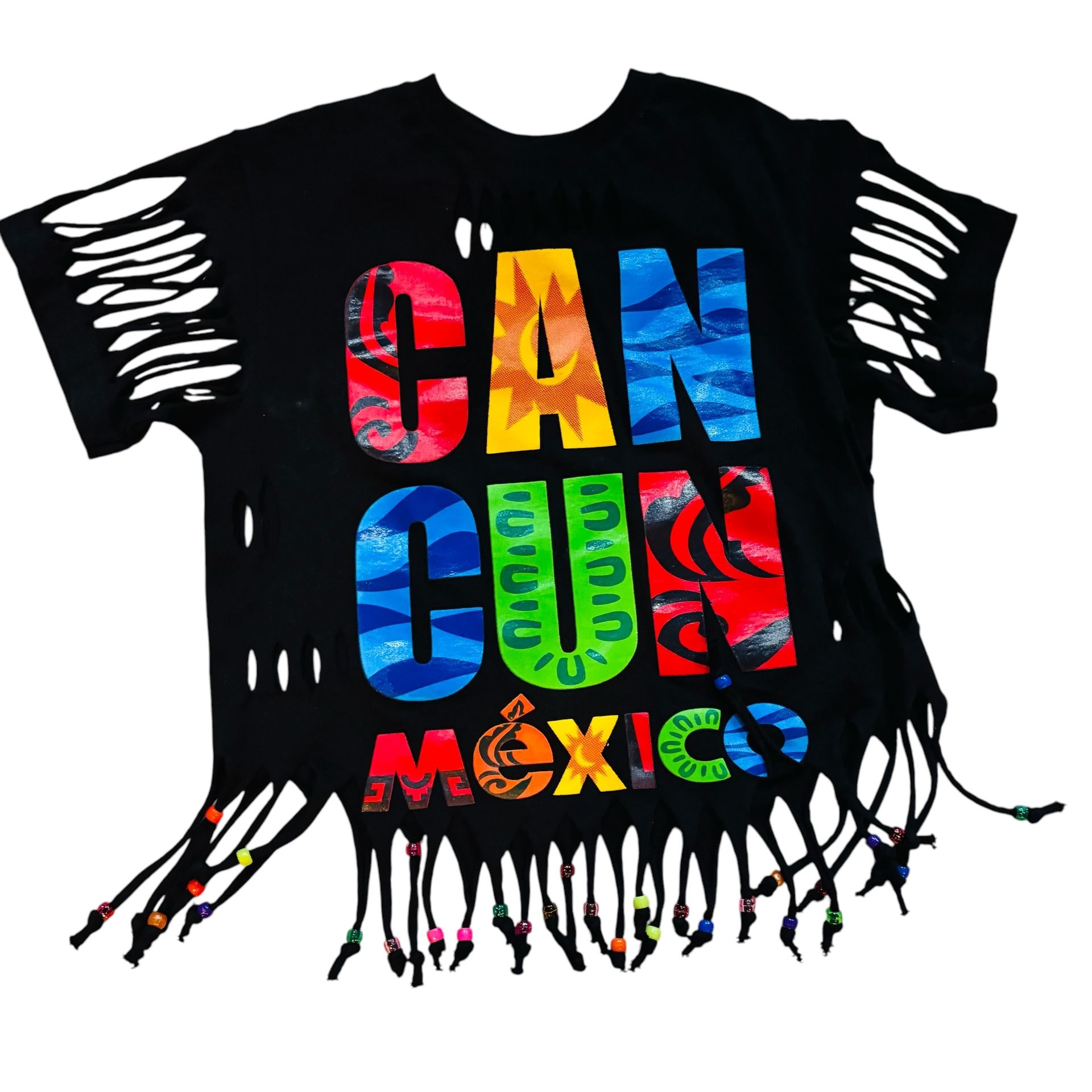Euro Girls Sz 12 Short Sleeve Top Cancun