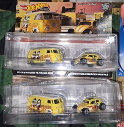 Hot Wheels Premium Two Car Pack Lot $50