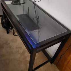 Glass Top Desk