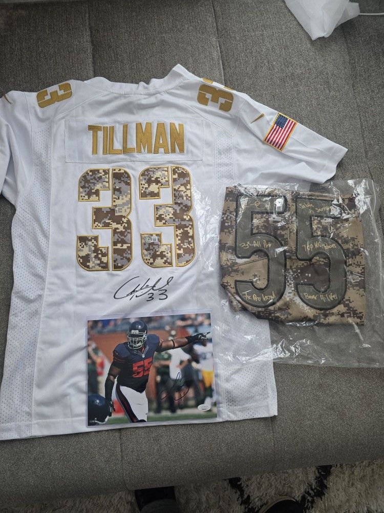 Signed Chicago Bears Jerseys