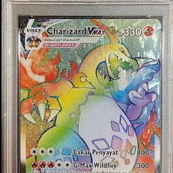 PSA 10 Charizard VMAX HR Winner 133/S-P GEM MINT Trophy GRAIL Pokemon Indonesian