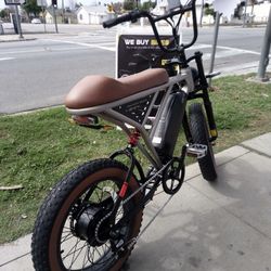 Electric Bike For Sale Brand New Zero Miles Only $799 Last One Available Or Make $20 Monthly Payment 