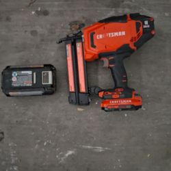 Nail gun and drill battery pack