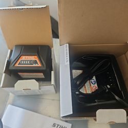 Stihl AK30 battery and AL 101 charger