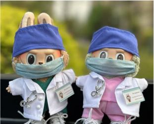 Labubu / Lafufu Dr. Or Nurse Outfit 