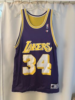 Vintage Lakers Champion Jersey