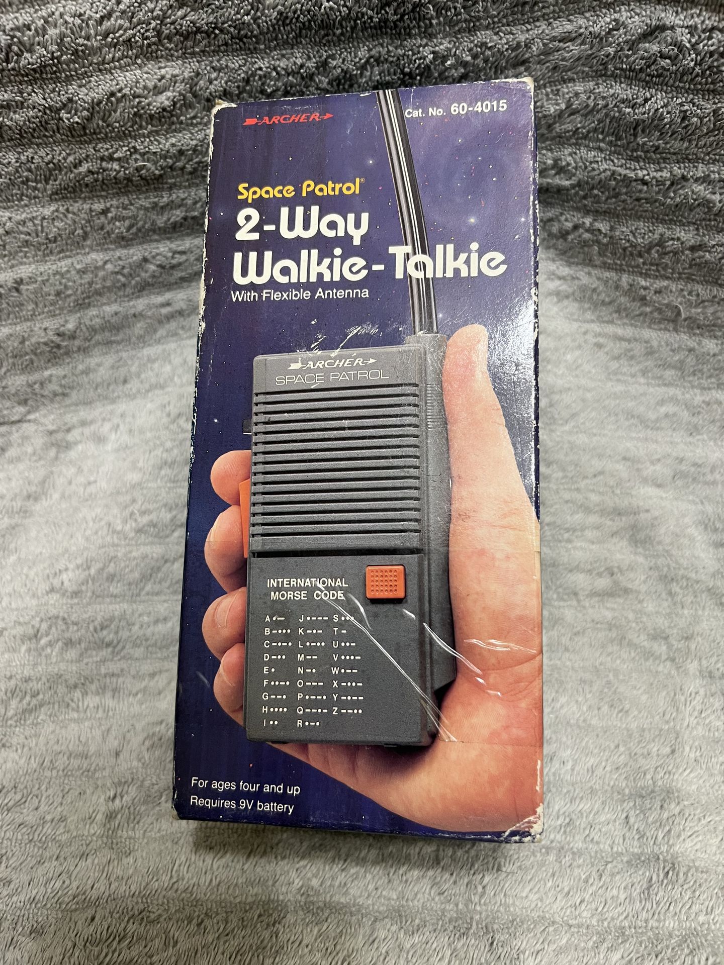 Vintage Pair Archer Space Patrol Walkie