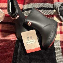 Hunter Brand Rain Boots Size 5 Kids Nuevas 