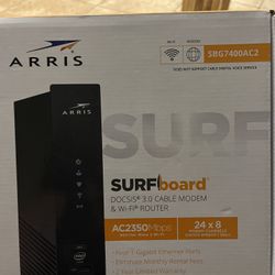 Like New Modem And Wi-Fi Router Combo