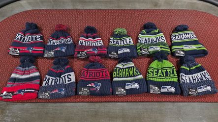 SEATTLE/NEW ENGLAND New ERA BEANIE HATS