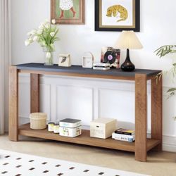 NEW IN BOX Console Table Wood, 59 Inch Visit > Long Sofa Table For Living...