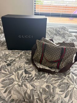 Gucci duffle bag