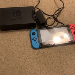 Nintendo Switch with dock