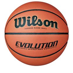 WILSON EVOLUTION 29.5" OFFICIAL SIZE BASKETBALL