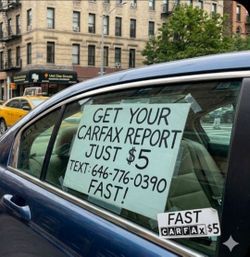 Auto History Carfax Report