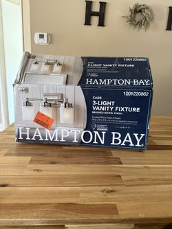 Hampton bay Cade 20.25 in. 3-Light Vanity Light
