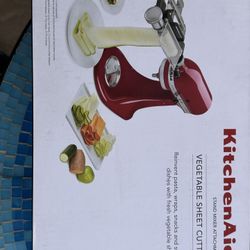 Kitchen aid Vegetable sheet cutter attachment 