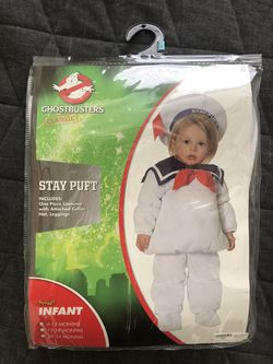 Gohst Busters Baby Marshmallow Costume