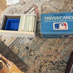1984 Baseball Trivia Cards