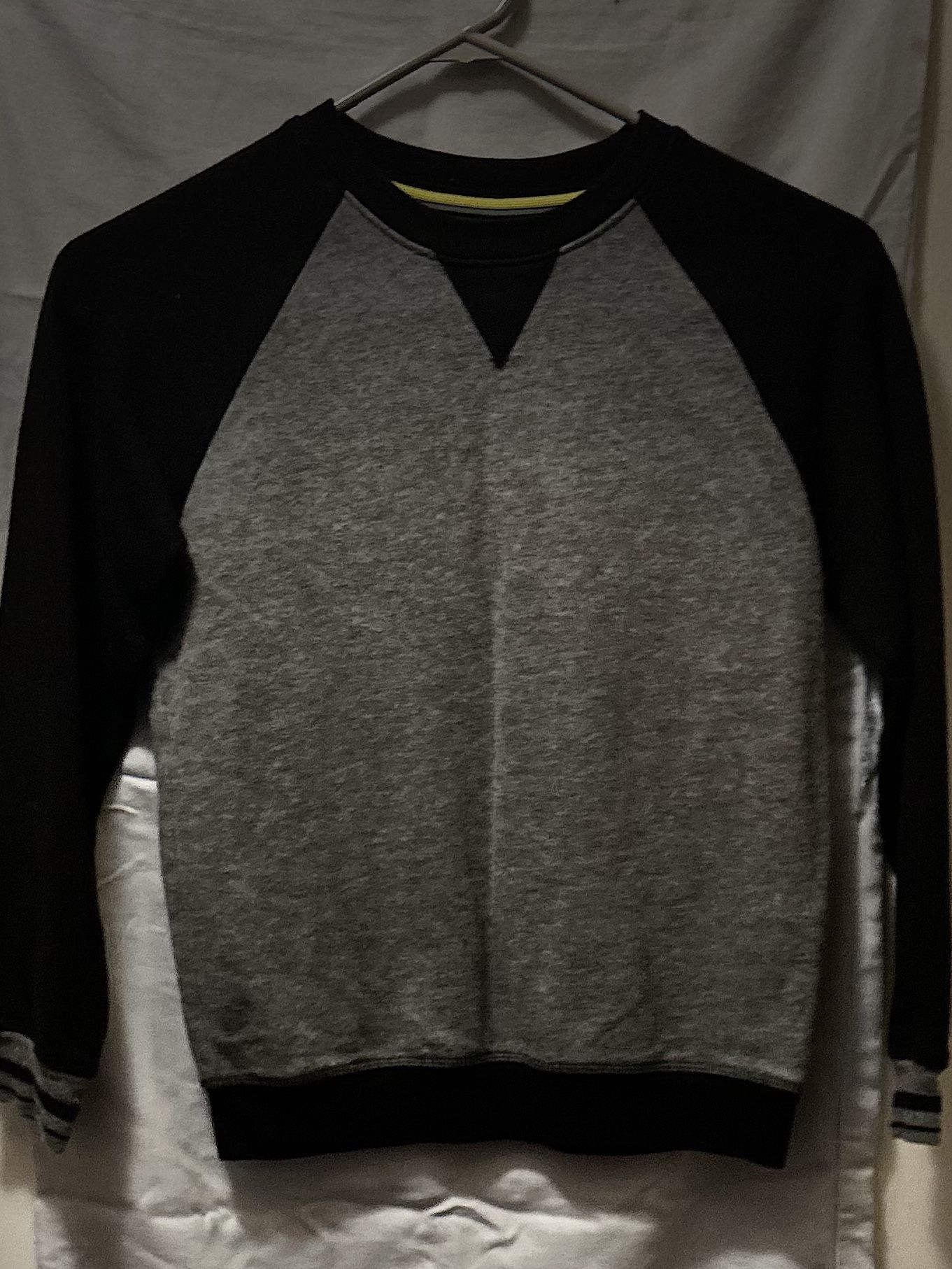 Black And Grey Athletic Sweatshirt