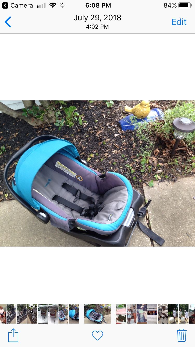 Safety Infant car seat $25.00 used