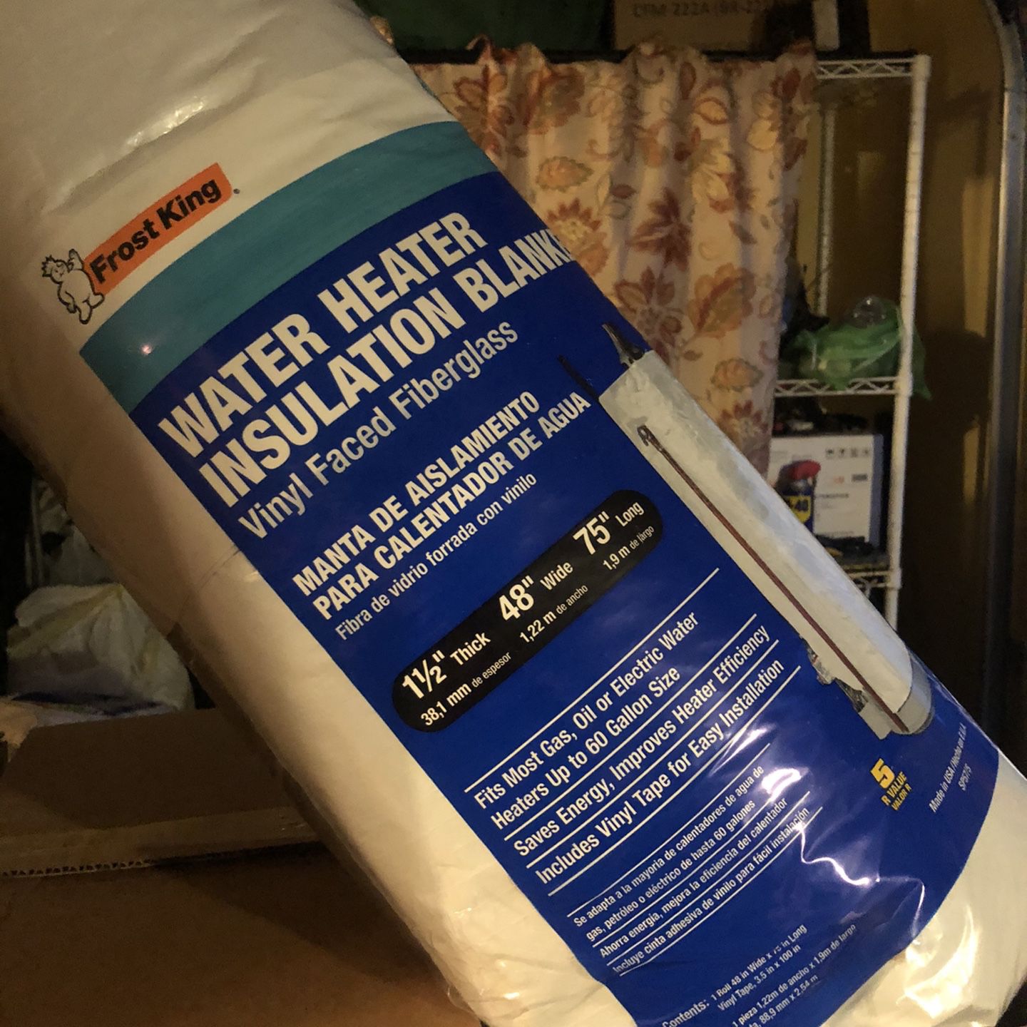 Water Heater Installation Blanket
