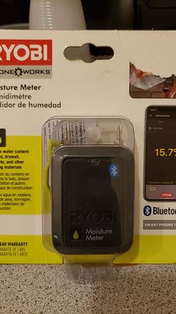 RYOBI Moisture meter w bluetooth