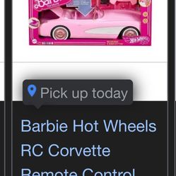 Brand New Barbie Corvette 
