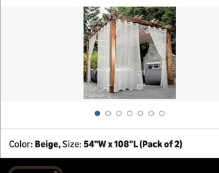 Curtains pack of 4