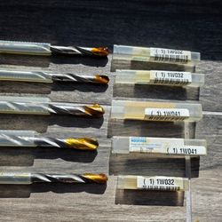 Lot of Greenfield Drill Bits