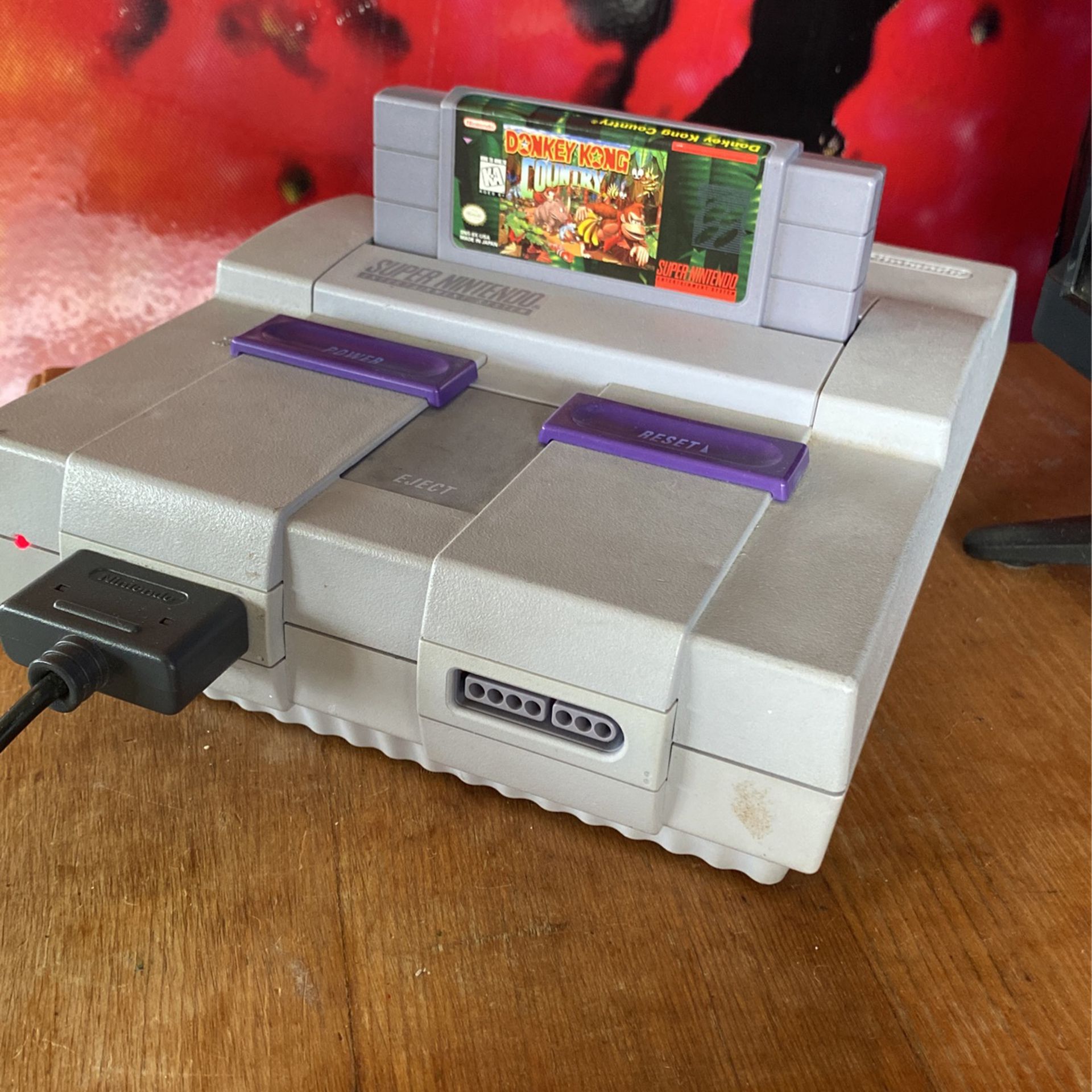Super Nintendo Great Condition With Game And Controller 