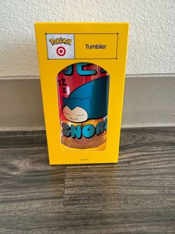 pokemon x target snorlax tumbler 20oz