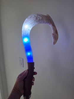 20-inch Disney Moana Maui's Magical Fishhook, typically manufactured by Jakks Pacific.