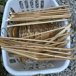 Brand New Wooden Hangers