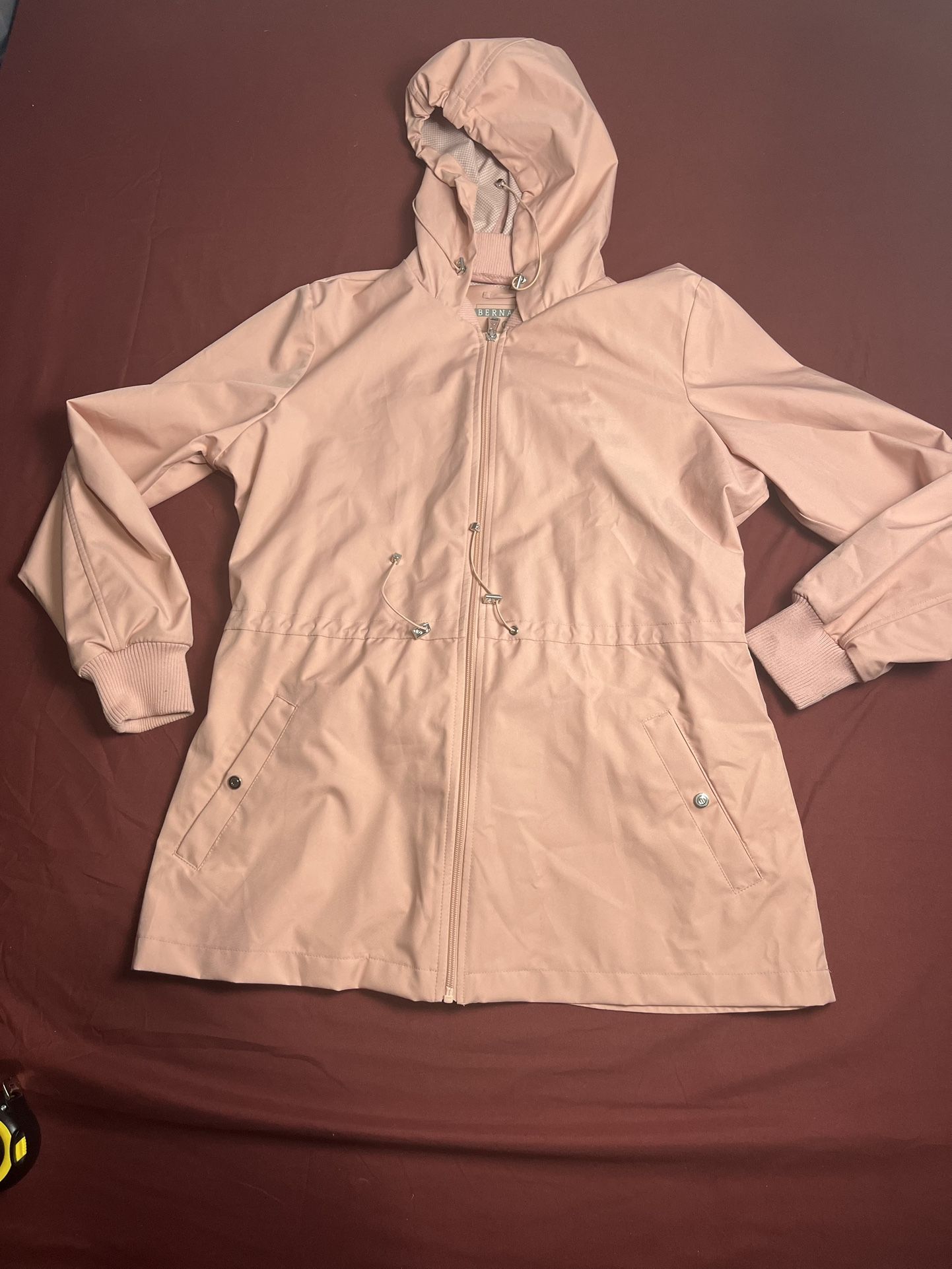 bernardo Powder, Pink Hoodie jacket women Size (L)