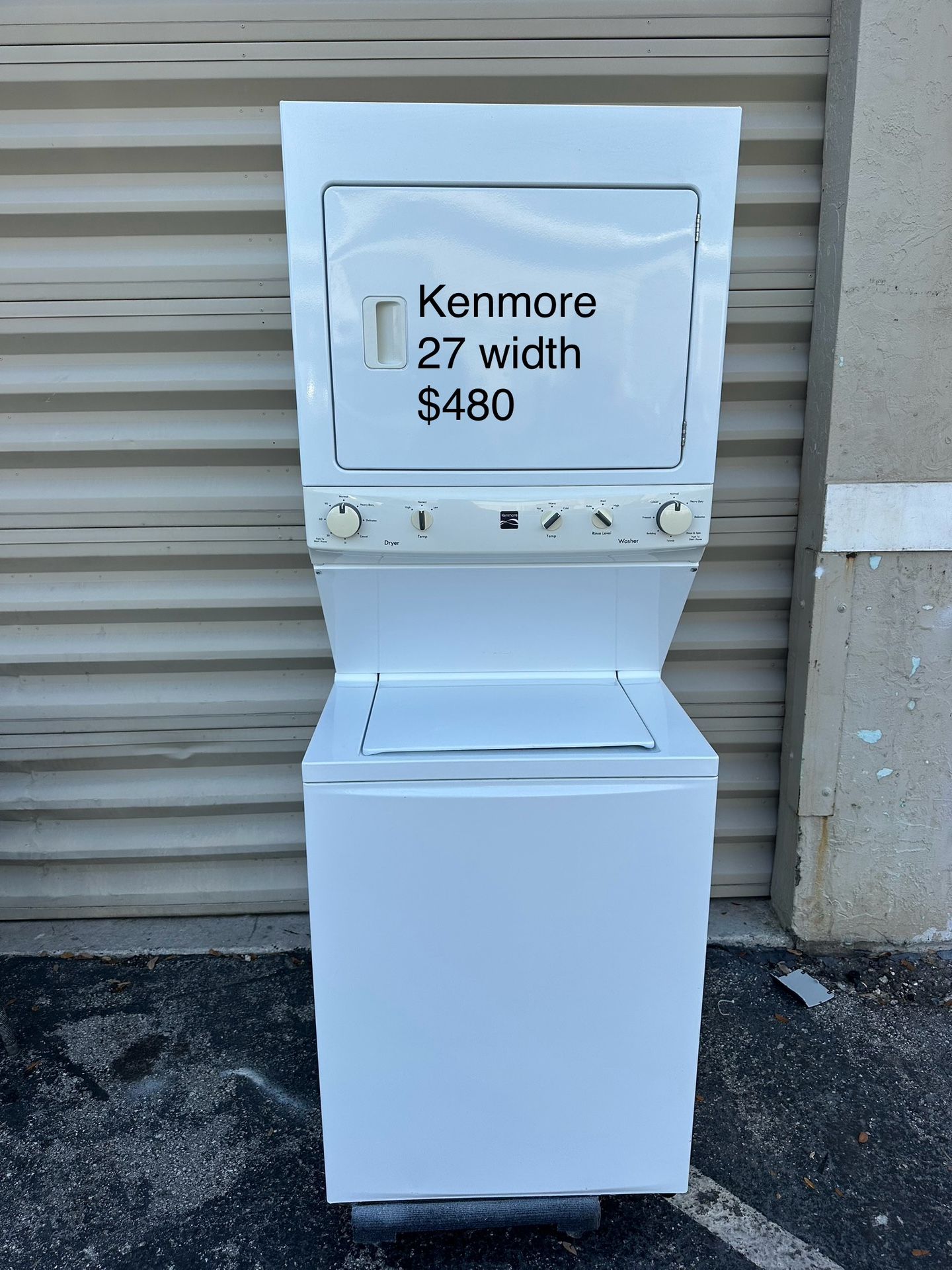 Kenmore Stackable Washer Dryer