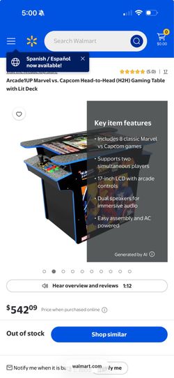 Marvel table top gaming console