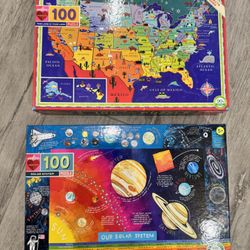 Puzzles 100 Pieces 