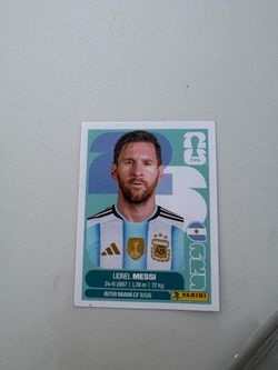 2026 Panini World Cup Sticker Messi