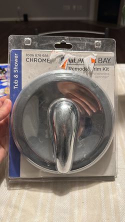 1-Handle Valve Trim Kit – Chrome